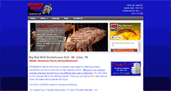 Desktop Screenshot of bigbadwolfgrill.com
